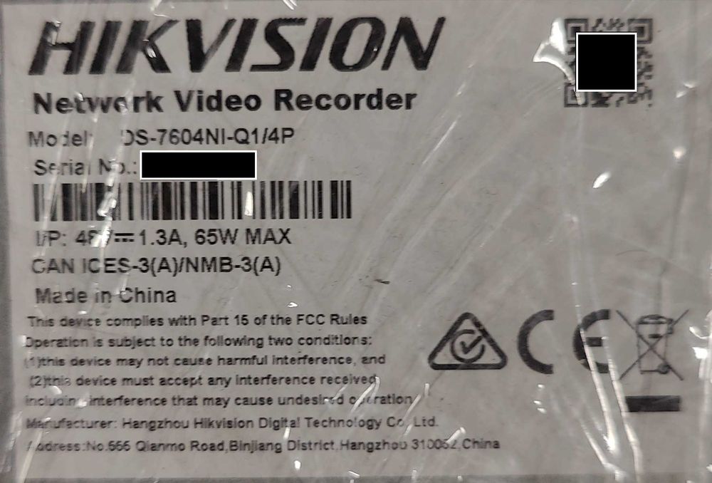 Видеорегистратор/камеры/комплект. Hikvision Hiwatch Dahua