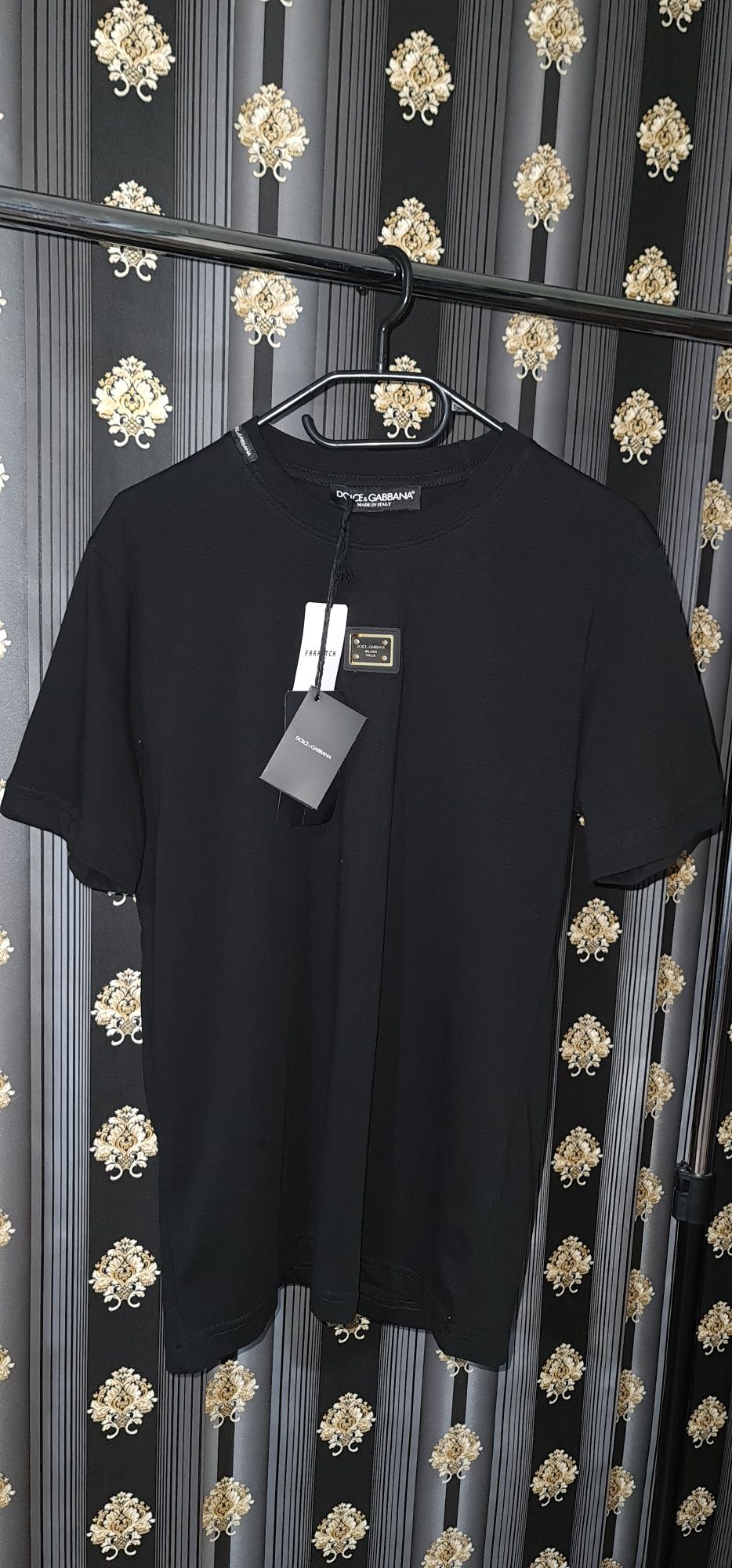 Tricou Dolce&Gabbana Alb negru Armani ex