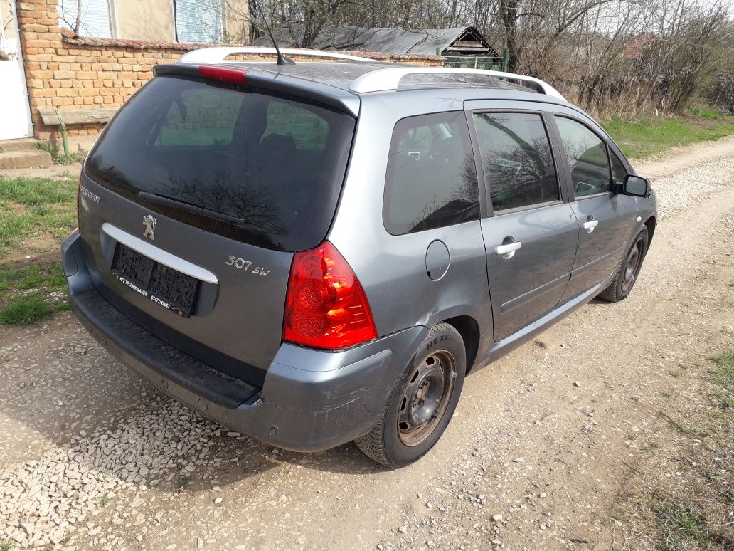 Пежо 307 sw 1.6 hdi 110 коня 2006 кожа ксенон НА Части