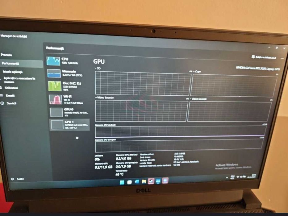 Laptop Gaming Dell G15