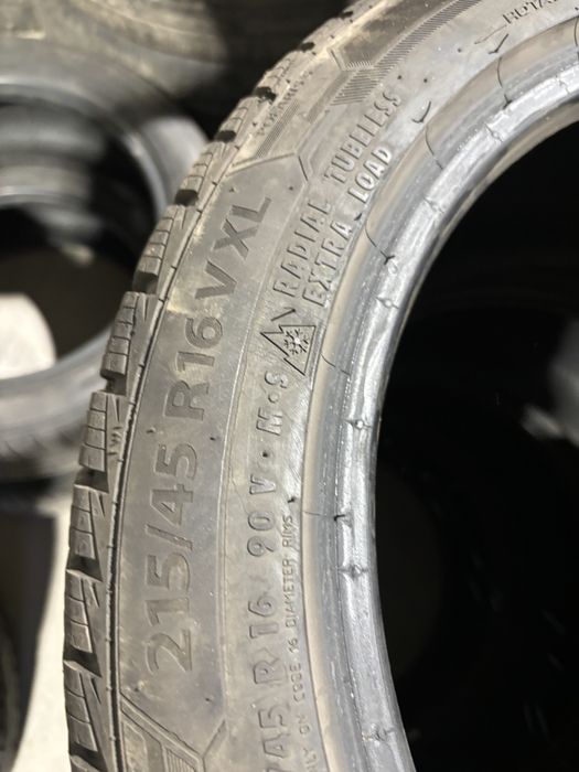 Set 215/45/16 M+S barum 6mm