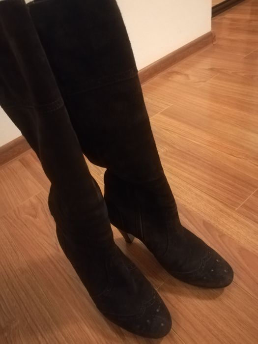 Cizme piele naturală îmblănite 37 38