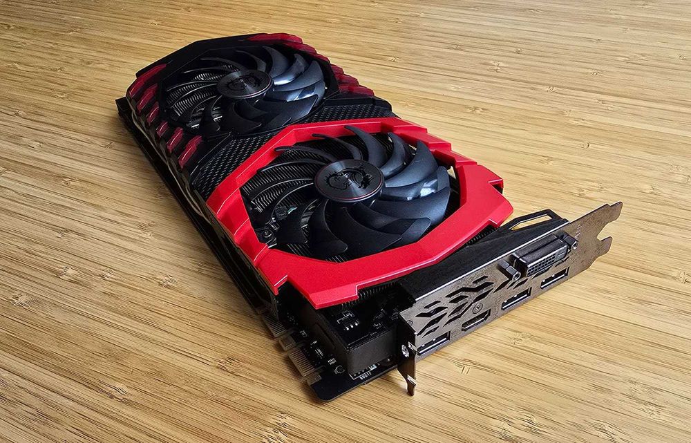 Запазена MSI 1070ti gaming x 8Gb