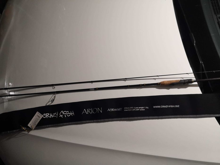 Crazy Fish Rod Arion Въдица Корк ASR762MT