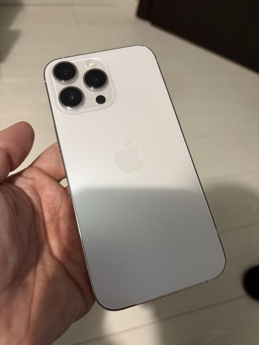 Iphone 14 Pro Max Silver 128Gb impecabil(+carcase si folii)