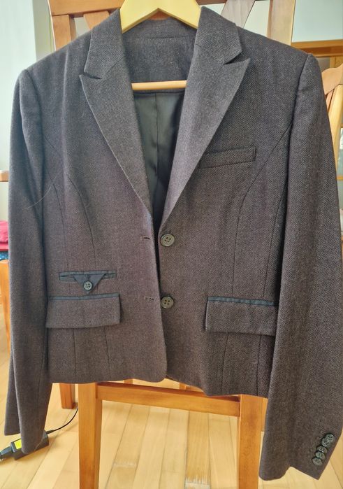 Jacheta si fusta pantalon/culottes 60%lana