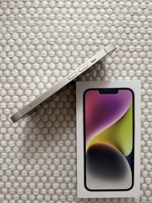 iPhone 14 Alb 128GB + 5 huse cadou