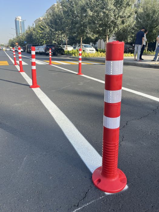 Дорожный столбик конус столбик геливие 75 см