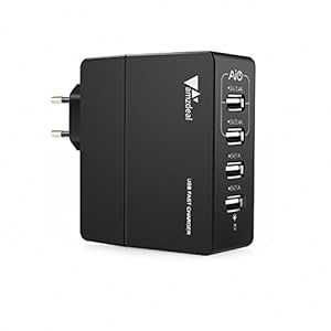 USB зарядно за 4 устройства/телефони/таблети