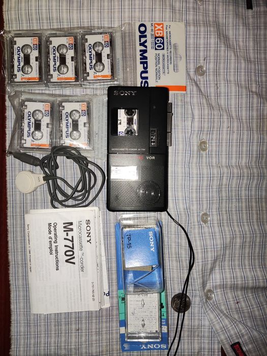 Миниатюрный диктофон, новый. SonM -770Vy