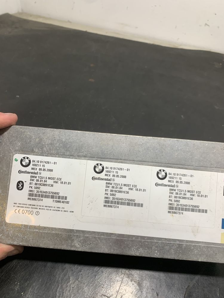 Modul bluetooth BMW X6 E71 E72 | 9174261 X5 E70 Seria 5 E60 E61