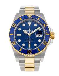 Rolex Submariner aur otel, blue dial, impecabil