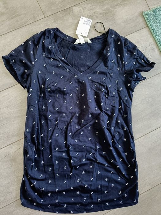 Set 2 tricouri pt gravide, HM, noi, cu eticheta, S