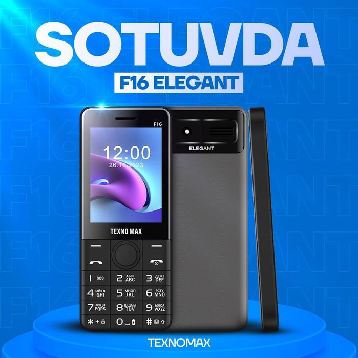 Texno max F16 yil garantiya dastavkatekin 1 soatda