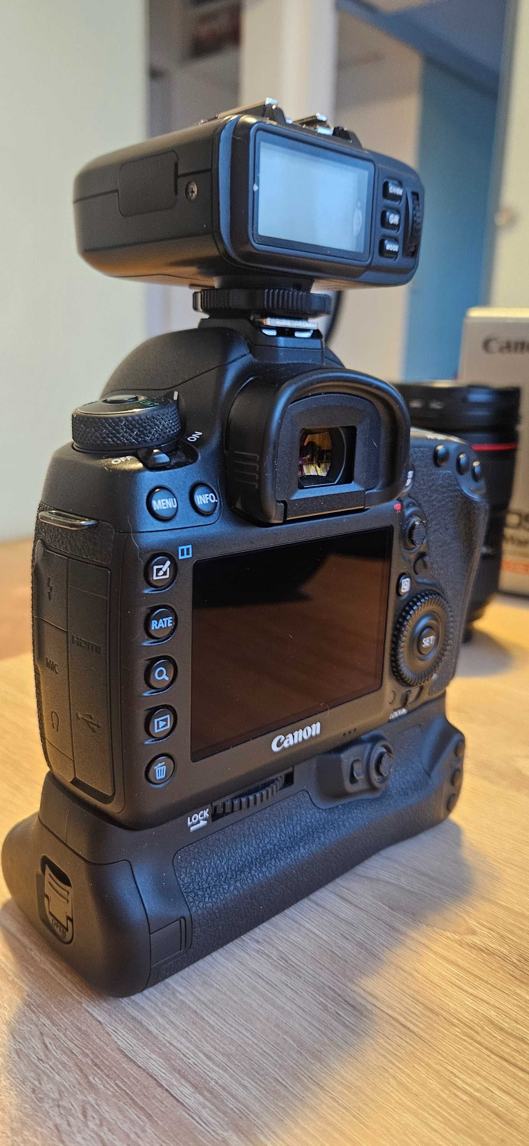 Canon 5d mk IV si grip origine ireprosabile 49k cu Obiective telefoto