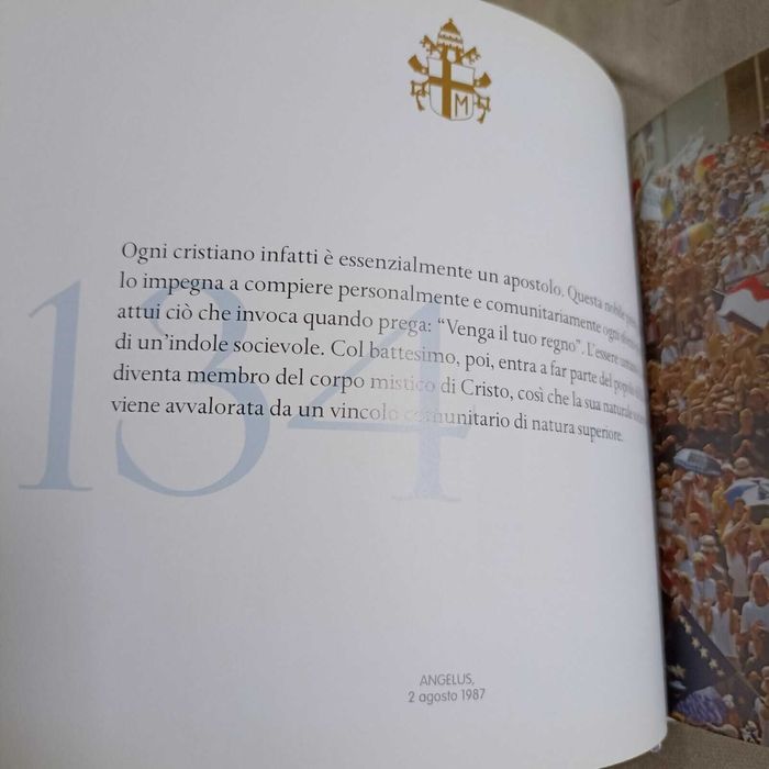 Carte comemorativa Papa Paul al 2-lea Giovanni Paolo 2 L' Amore E La