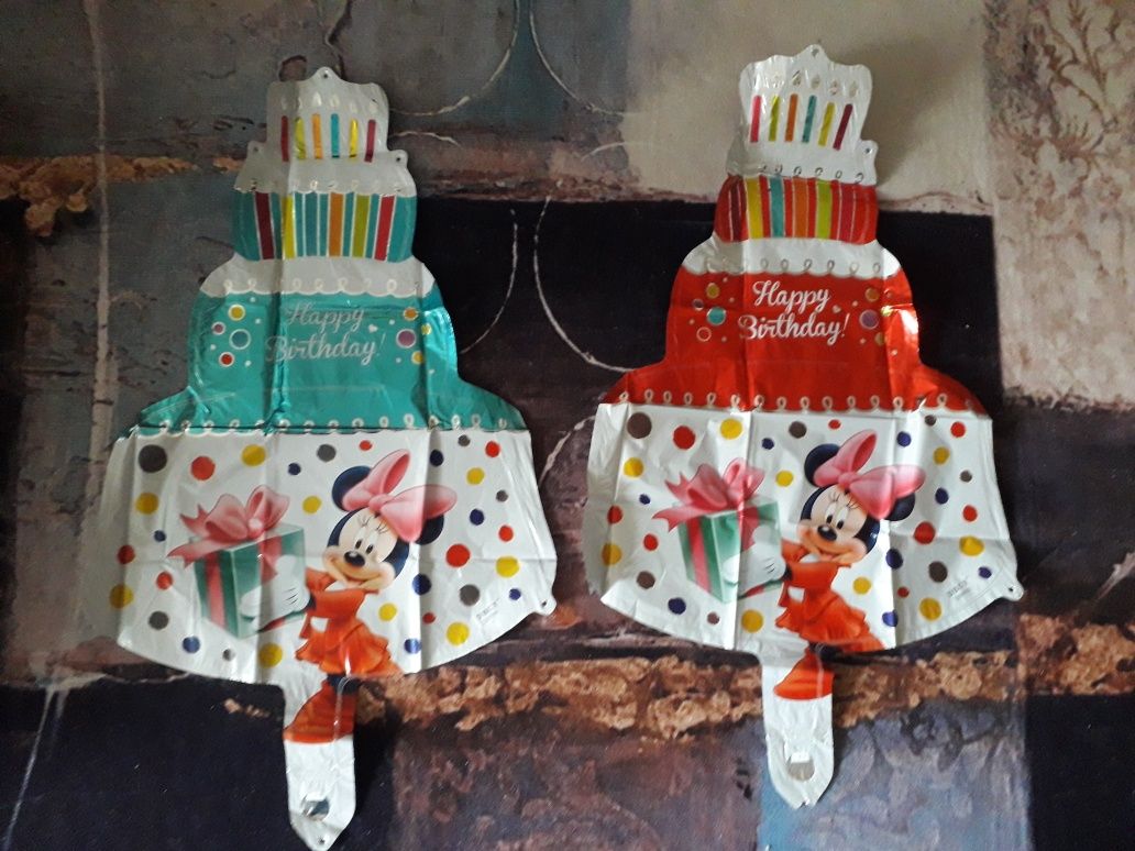 Baloane Mickey, Minnie, tort