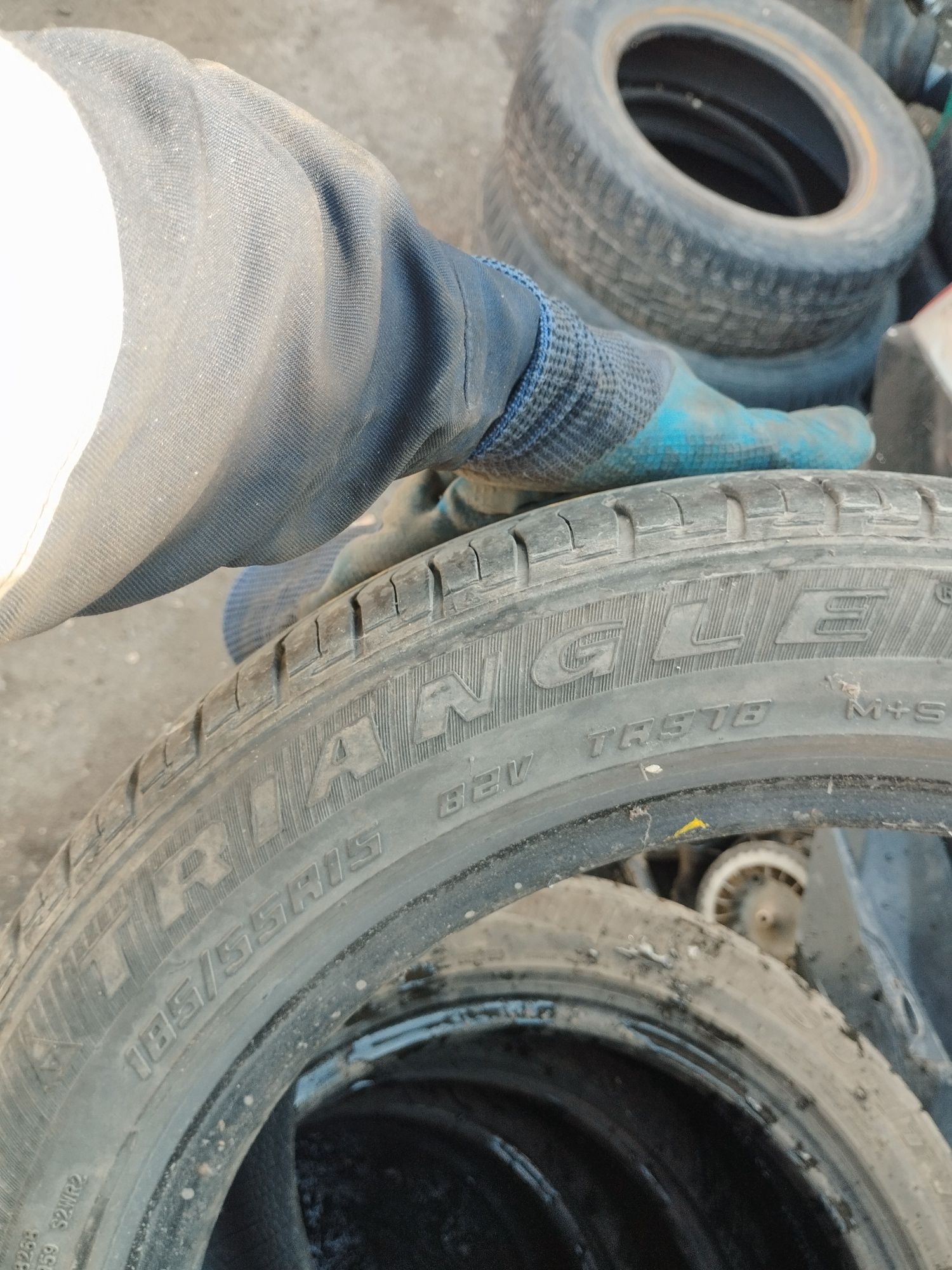 185/55 R15 2шт летней резины