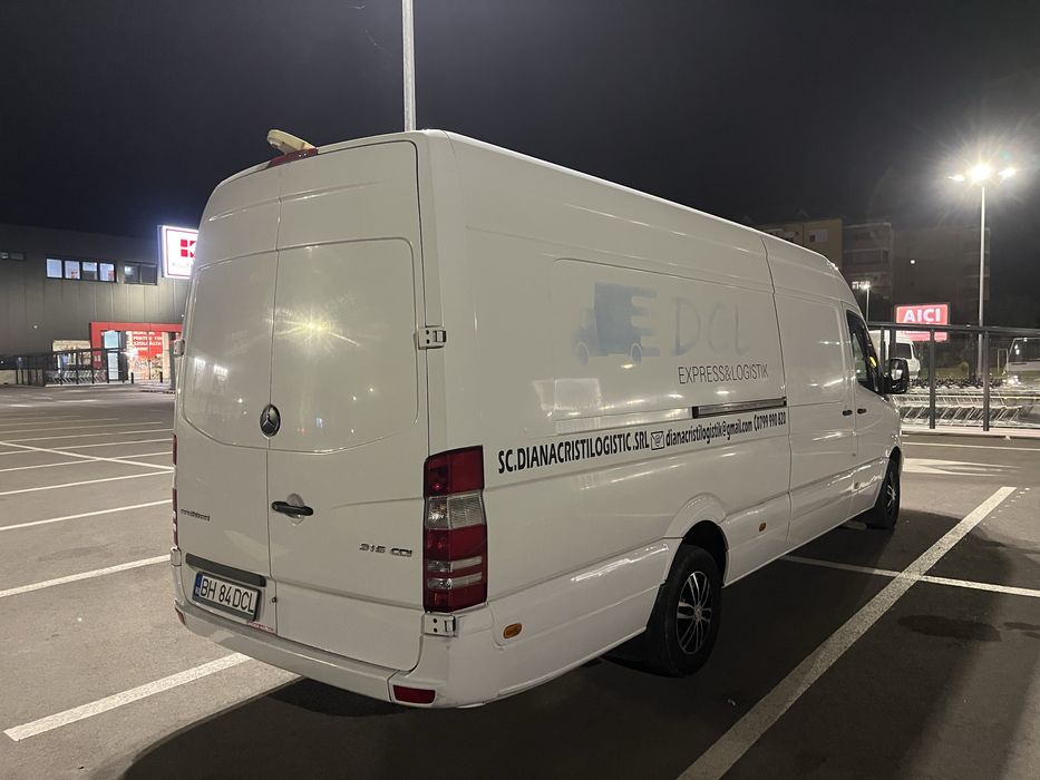 Mercedes sprinter 316 biturbo dar cu suflet mare