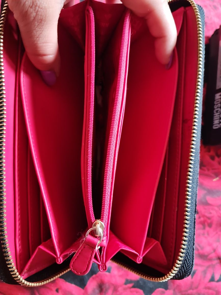 moschino раница портфейли
