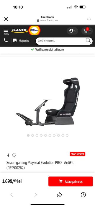 Playseat logitech g923 + schimbator