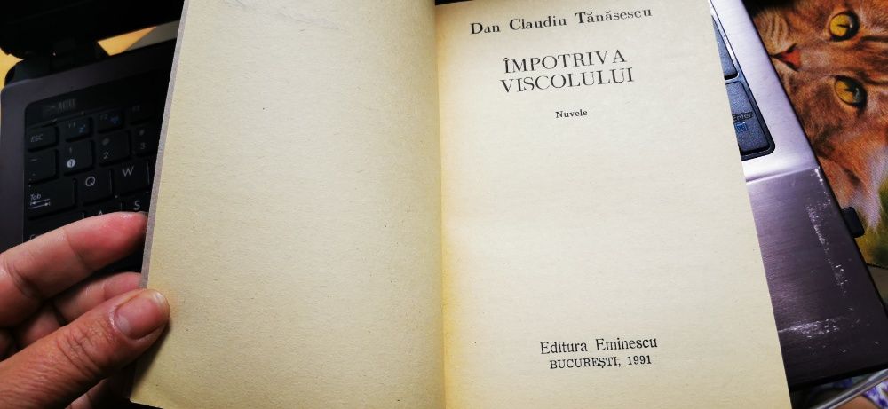 Impotriva viscolului - Dan CLaudiu Tanasescu - EDtura Eminescu 1991