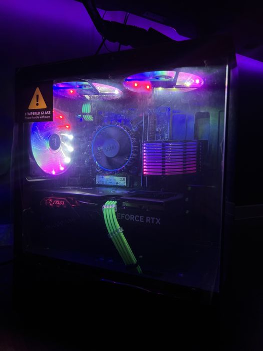 Геймърски компютър с Intel I5-13400F,32GB,RTX4060 8 GB, 1000GB SSD