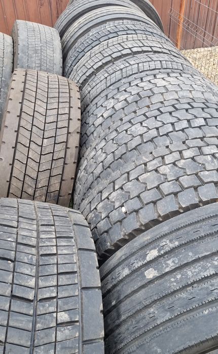 Anvelope Camioane/Semiremorci mărci premium stare impecabilă.