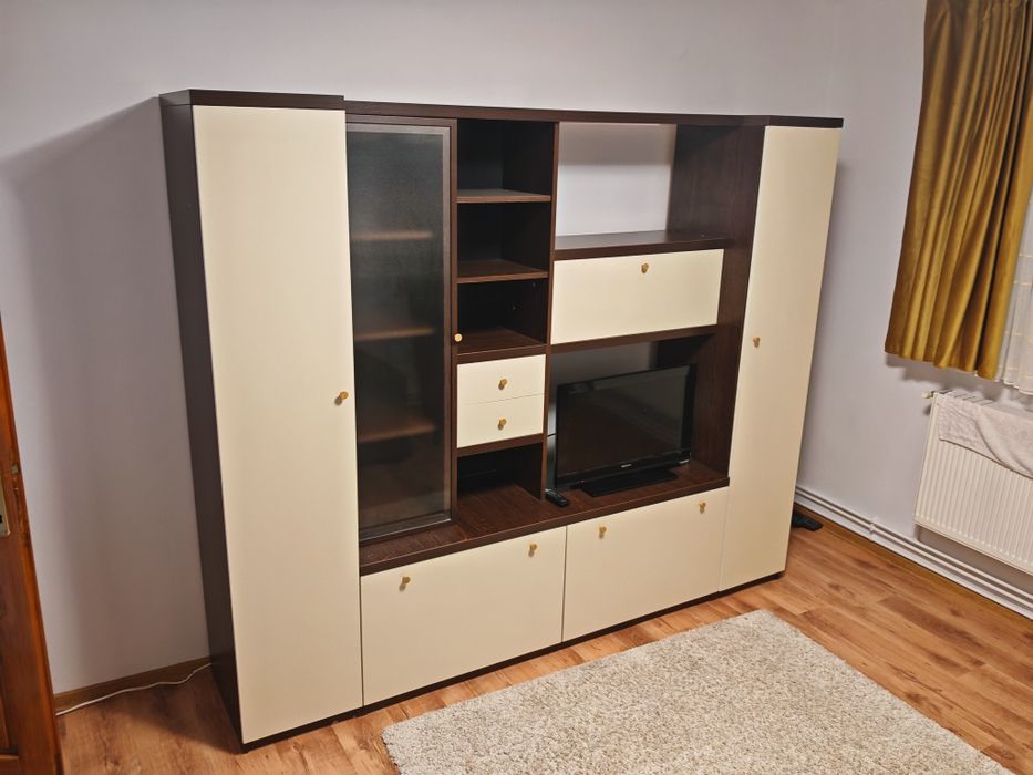 Biblioteca mobila sufragerie 240x50x200