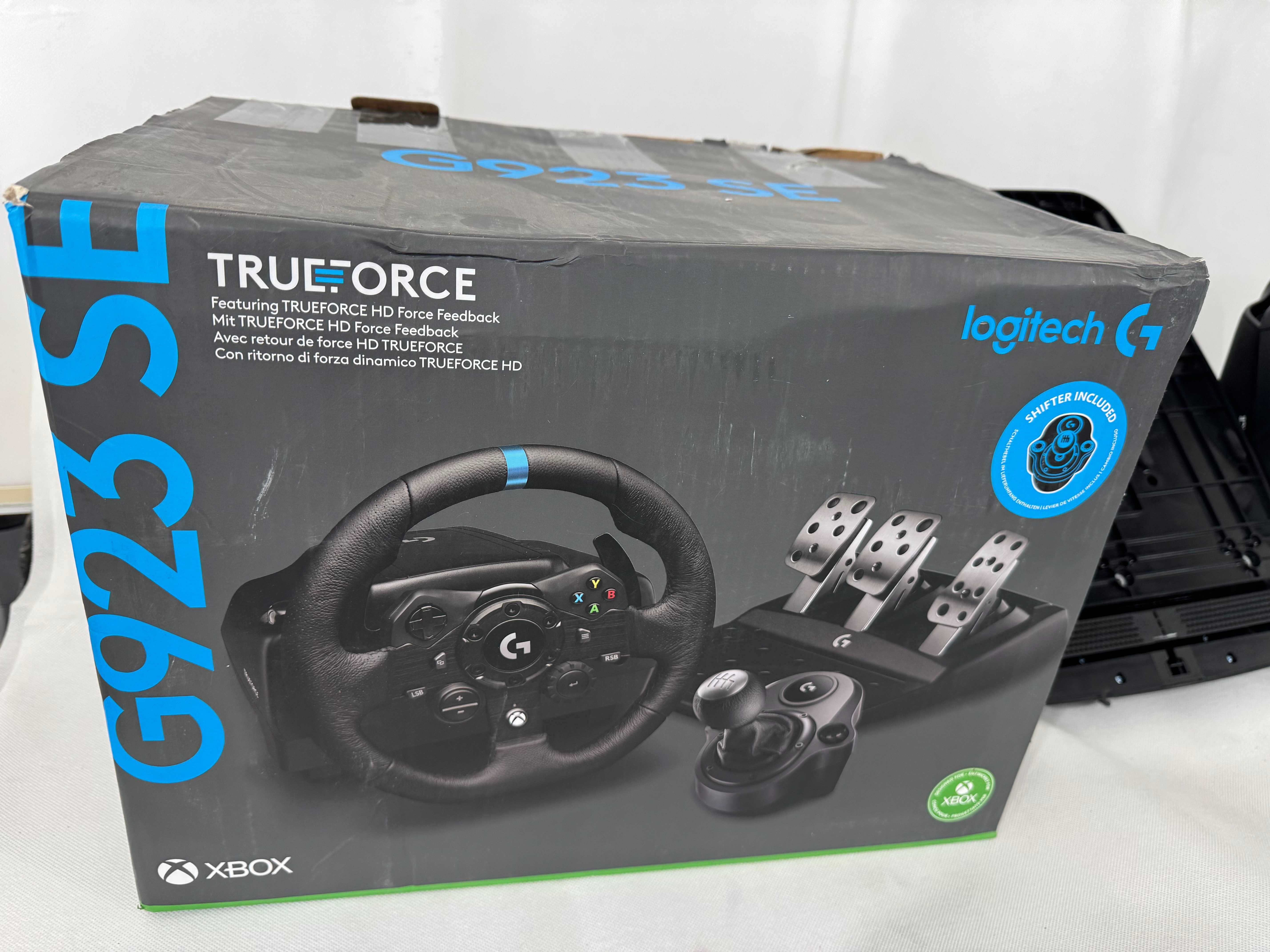 Волан с педали Logitech - G923 SE Shifter Combo