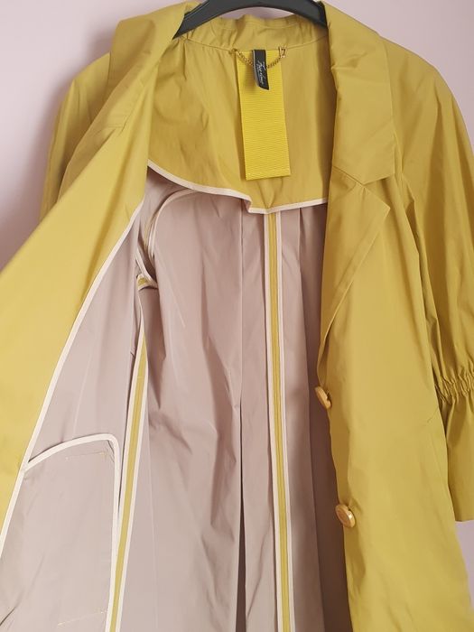 Чисто нов марков шлифер без етикет