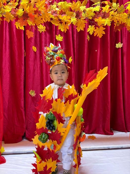 садикке күзгі баллға дайын костюм