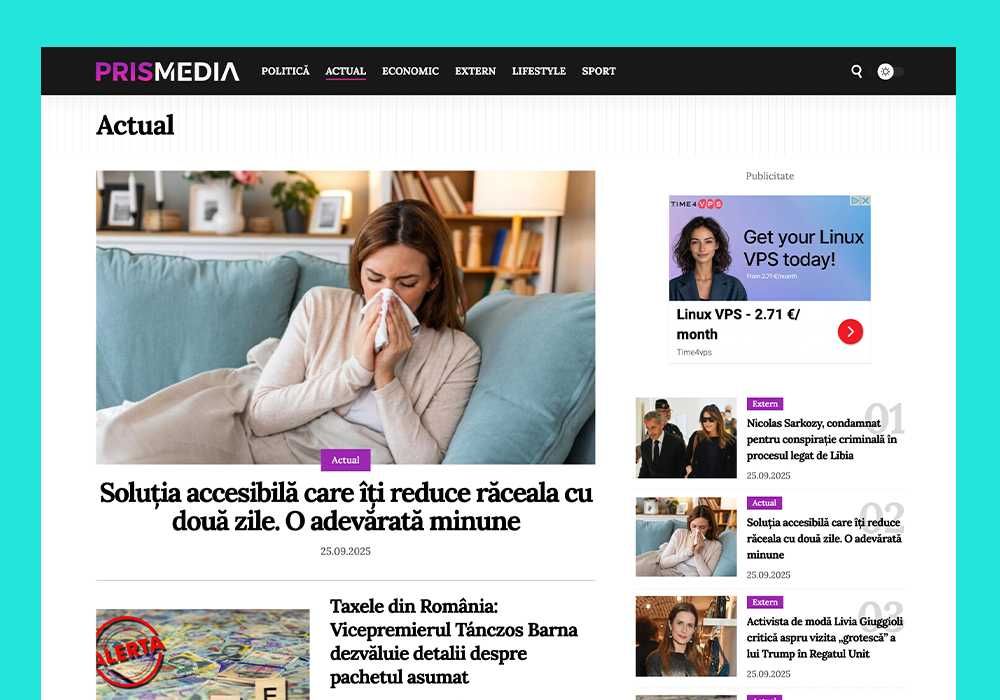 Vand Afacere la Cheie – Site de Stiri – 100% Automatizat cu AI