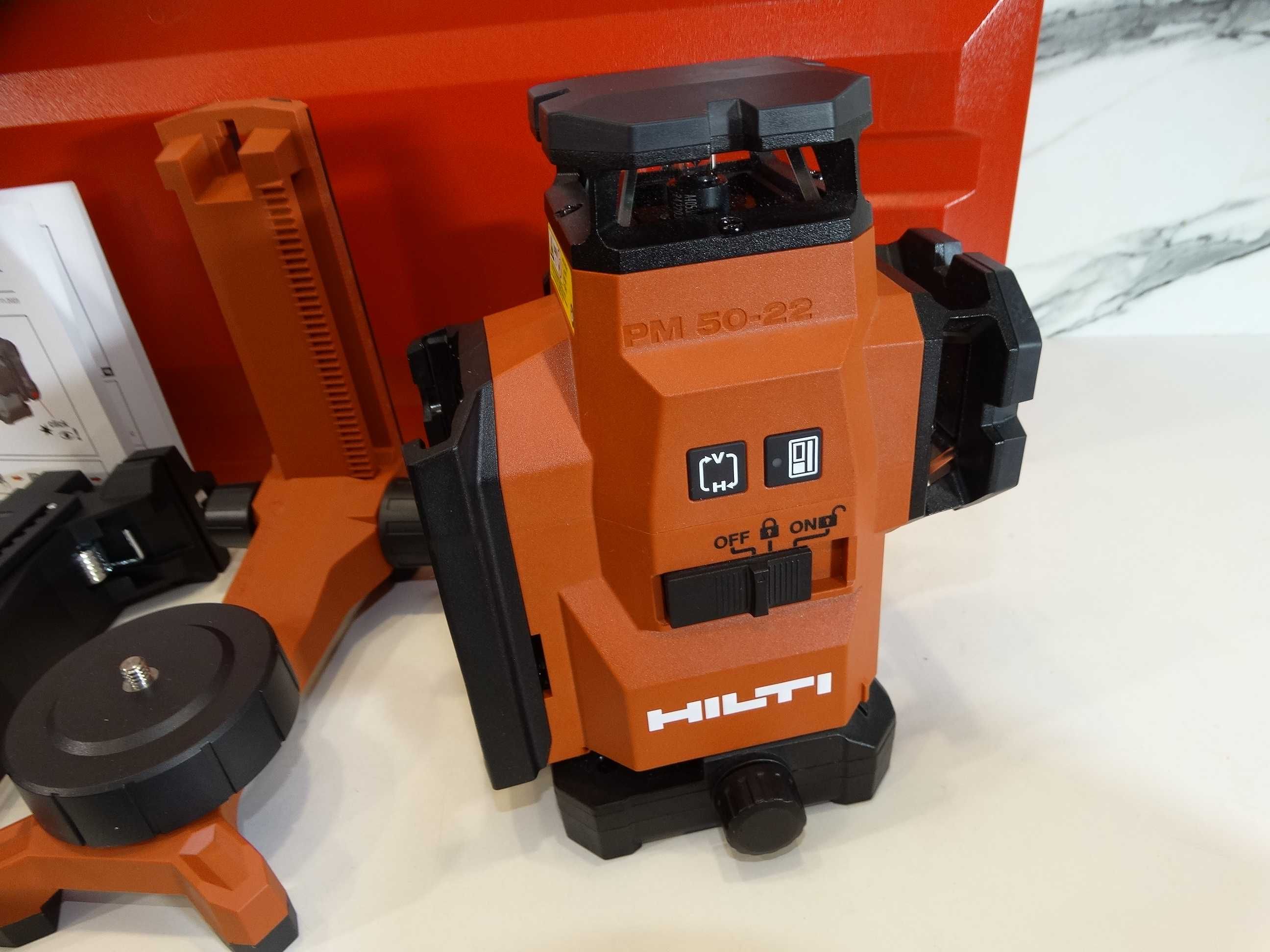 НОВО - Hilti PM 50 - 22 / Nuron - Мултилинеен лазерен нивелир