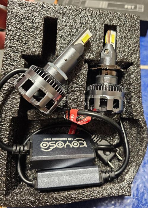 H7 LED крушки Koyoso 16000LM, 90w,6500K