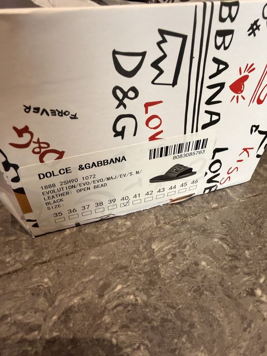 Papuci Dolce & Gabbana 26 cm