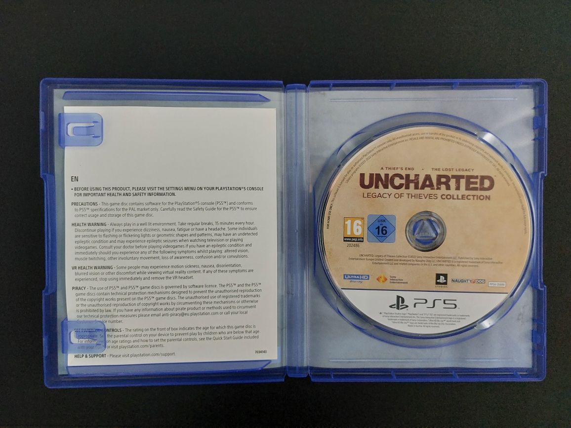 Uncharted Remastered: Legacy of thieves collection