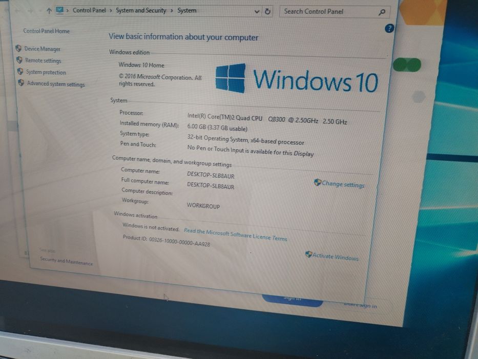 Calculator unitate pc quad core 6gb ddr3