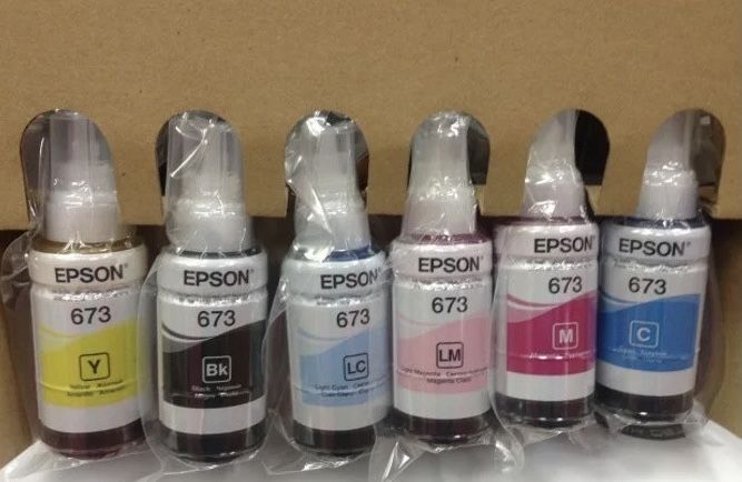 Чернила краска для 673 Epson L805, L850,L1800