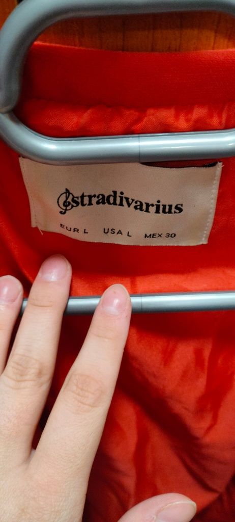 Sacou Roșu Stradivarius