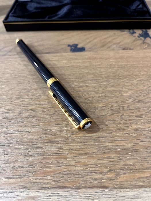 Montblanc писалка със златно покритие 14 карата