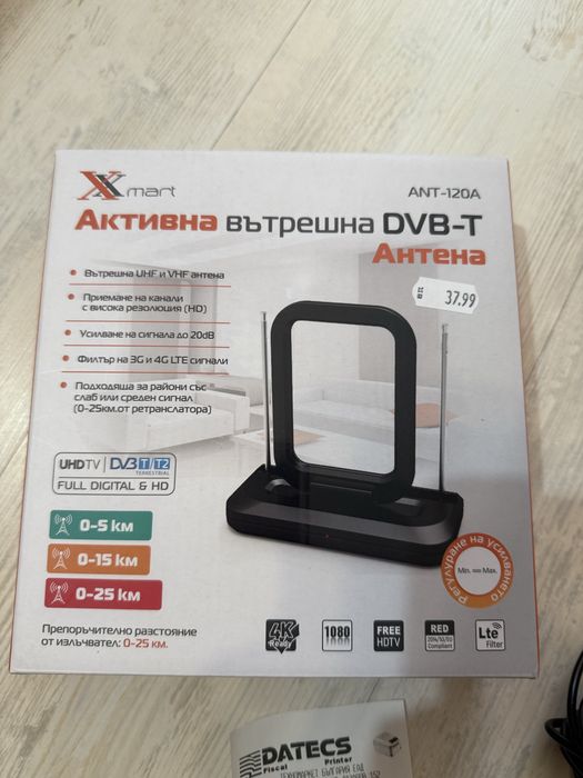 Нова стайна антена в гаранция за телевизор