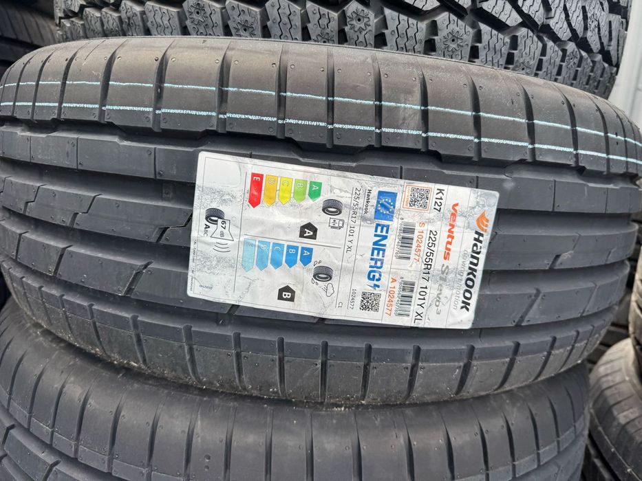 ANVELOPE DE VARĂ 225/55R17 101Y HANKOOK VENTUS S1 EVO3 K127