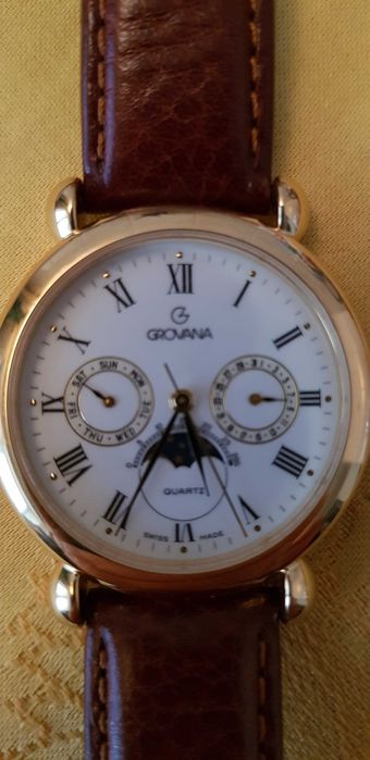 Ceas barbatesc Grovana Moonphase 1188.1