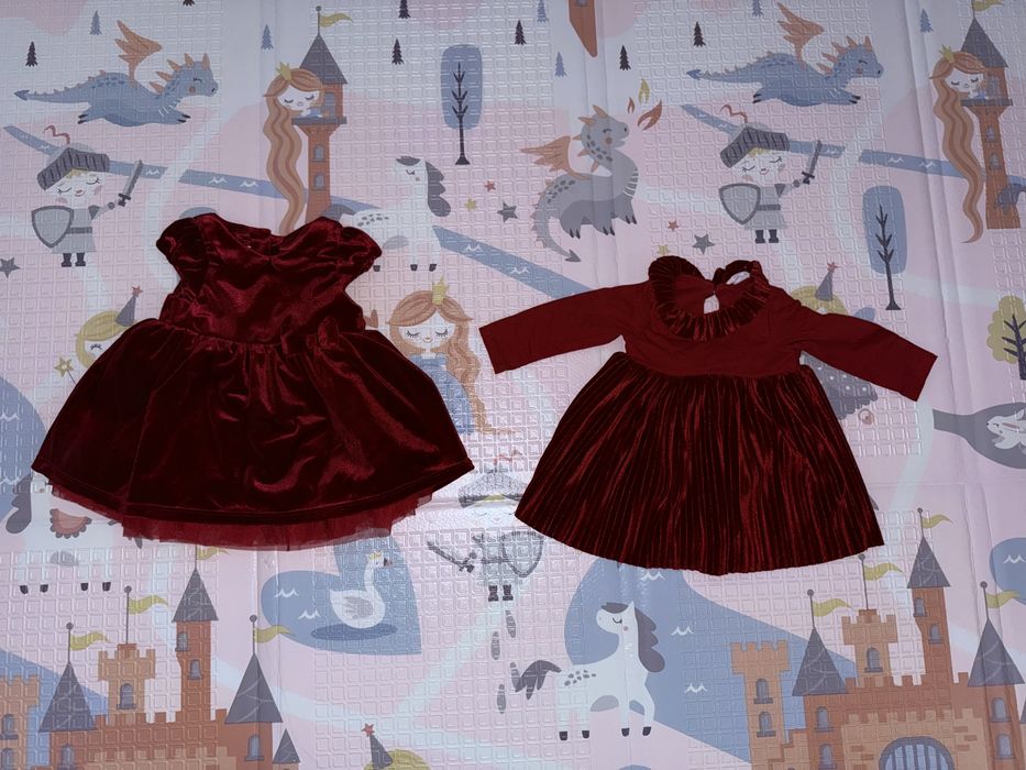 Сет от коледни роклички Майорал и HM