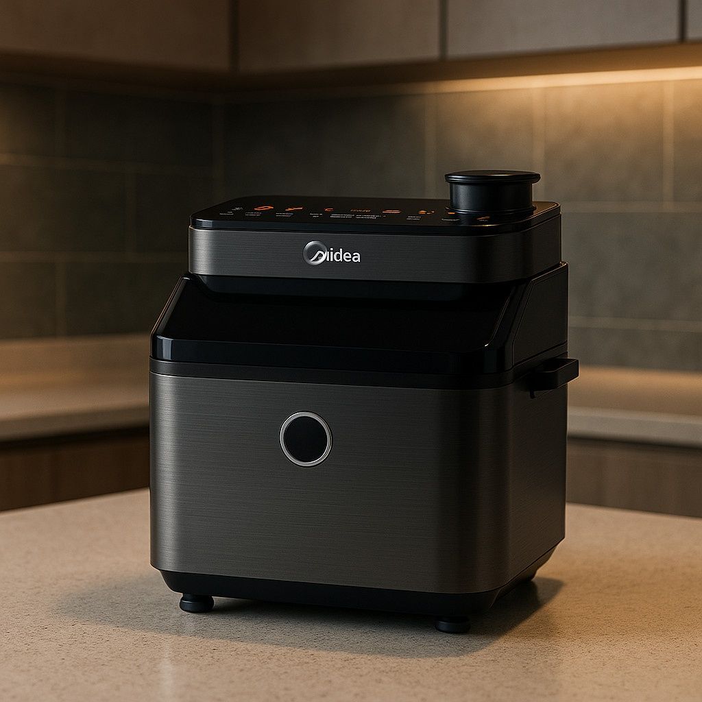 Midea DualTaste Air Fryer MF-CY75C2 – 7L капацитет, JuicyLock технолог