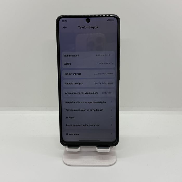 Redmi Note 13 dastavka xizmati bor