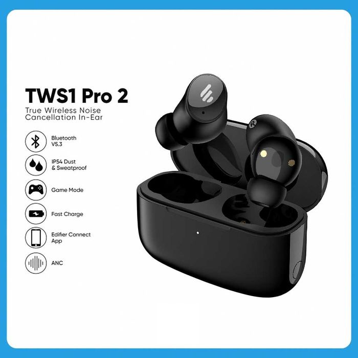 Edifier TWS1 Pro 2 — Компактные Наушники с ANC. Есть доставка