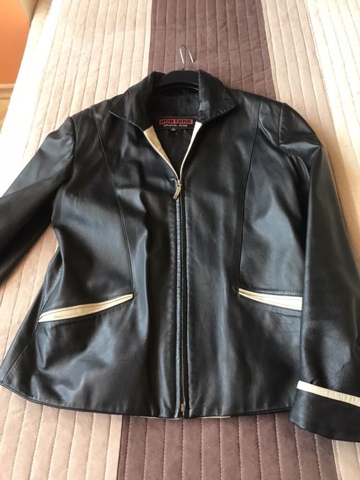 Черно кожено яке
