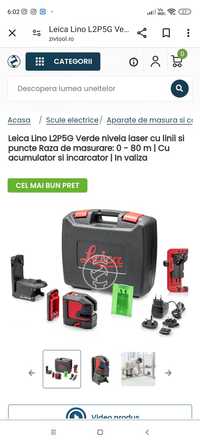 Laser Leica Lino L2 P5G